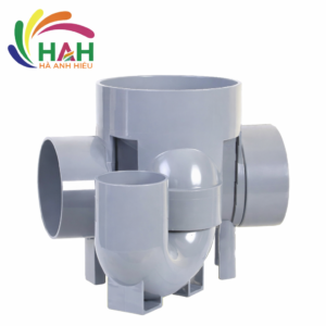 HỘP KIỂM SOÁT KỸ THUẬT BA NHÁNH NGANG 90° SIPHON